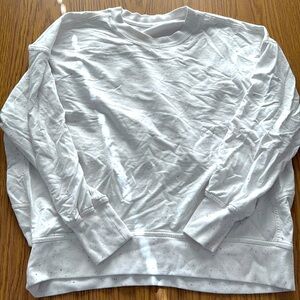 Lululemon Speckled Dolman sleeve top. Size 8.